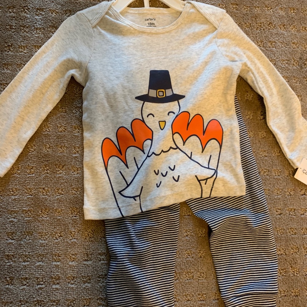 NWT boys thanksgiving outfit